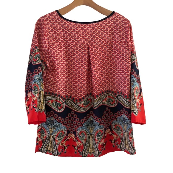 Miami Blouse size Small Polka‎ dot and Paisley - Picture 5 of 7